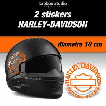 Adesivi logo Harley Davidson Bar and Shiled