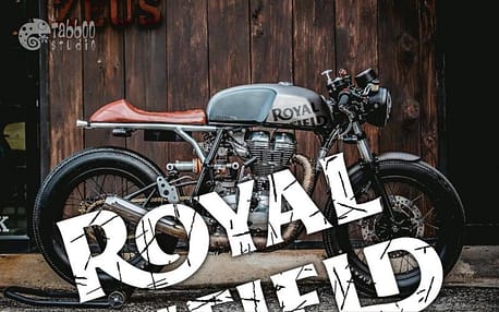 Adesivi serbatoio Royal Enfield Cafe Racer Scratchy